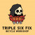 Triple Six Fix Bicycle Workshop logo