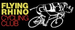 Flying Rhino Cycling Club logo
