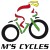 M's Cycles logo