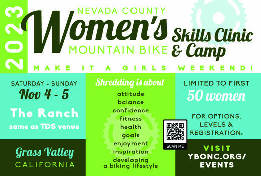 2023 Nevada County Women's MTB Skills Clinic and Camp