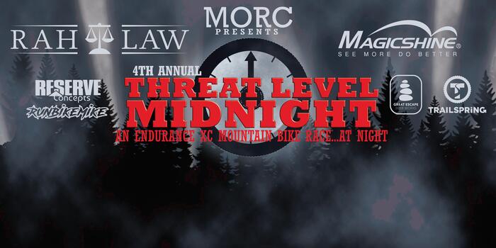 Threat Level Midnight Endurance MTB Race Sponsored by Rah Law
