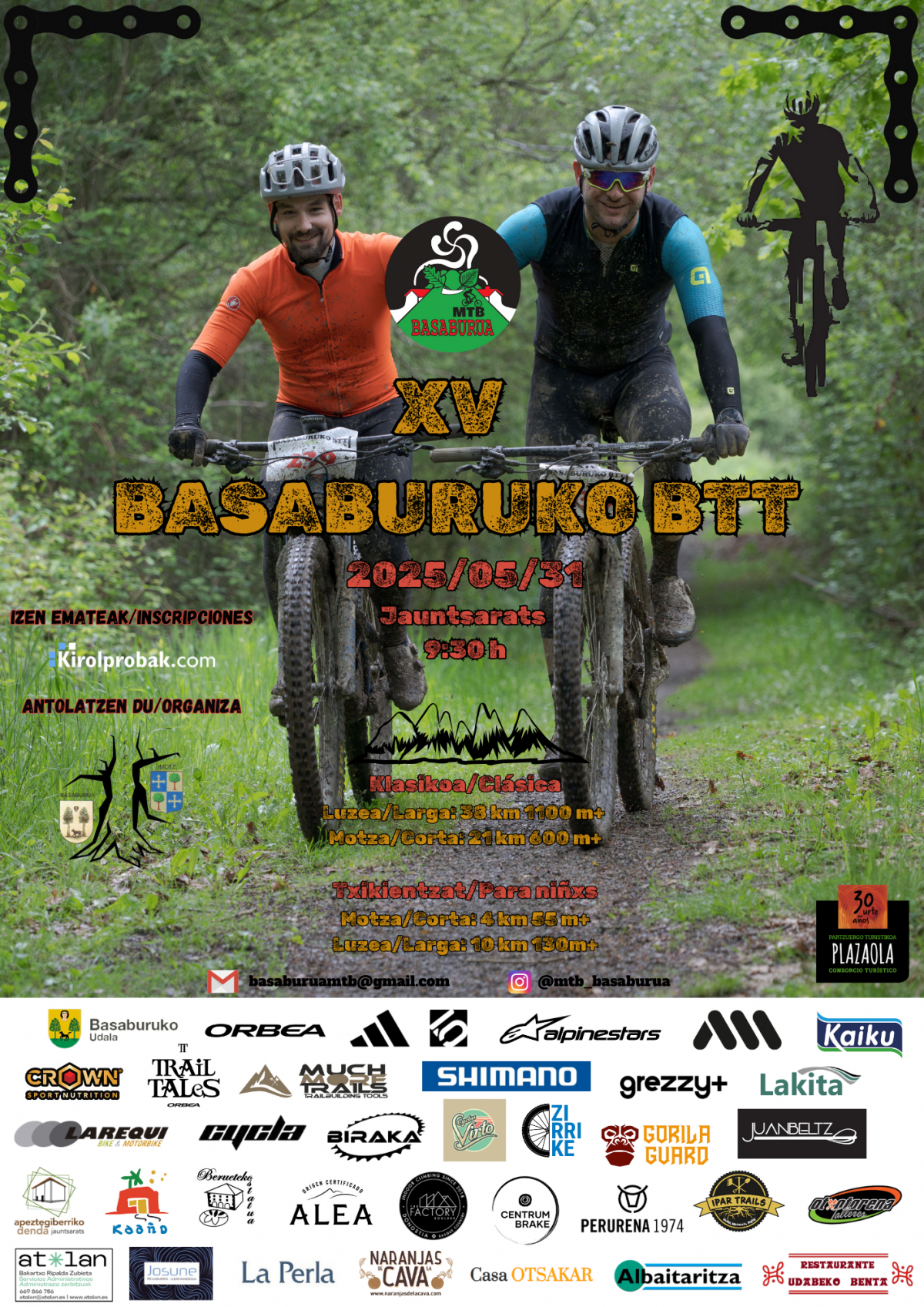 XV.Basaburuko BTT