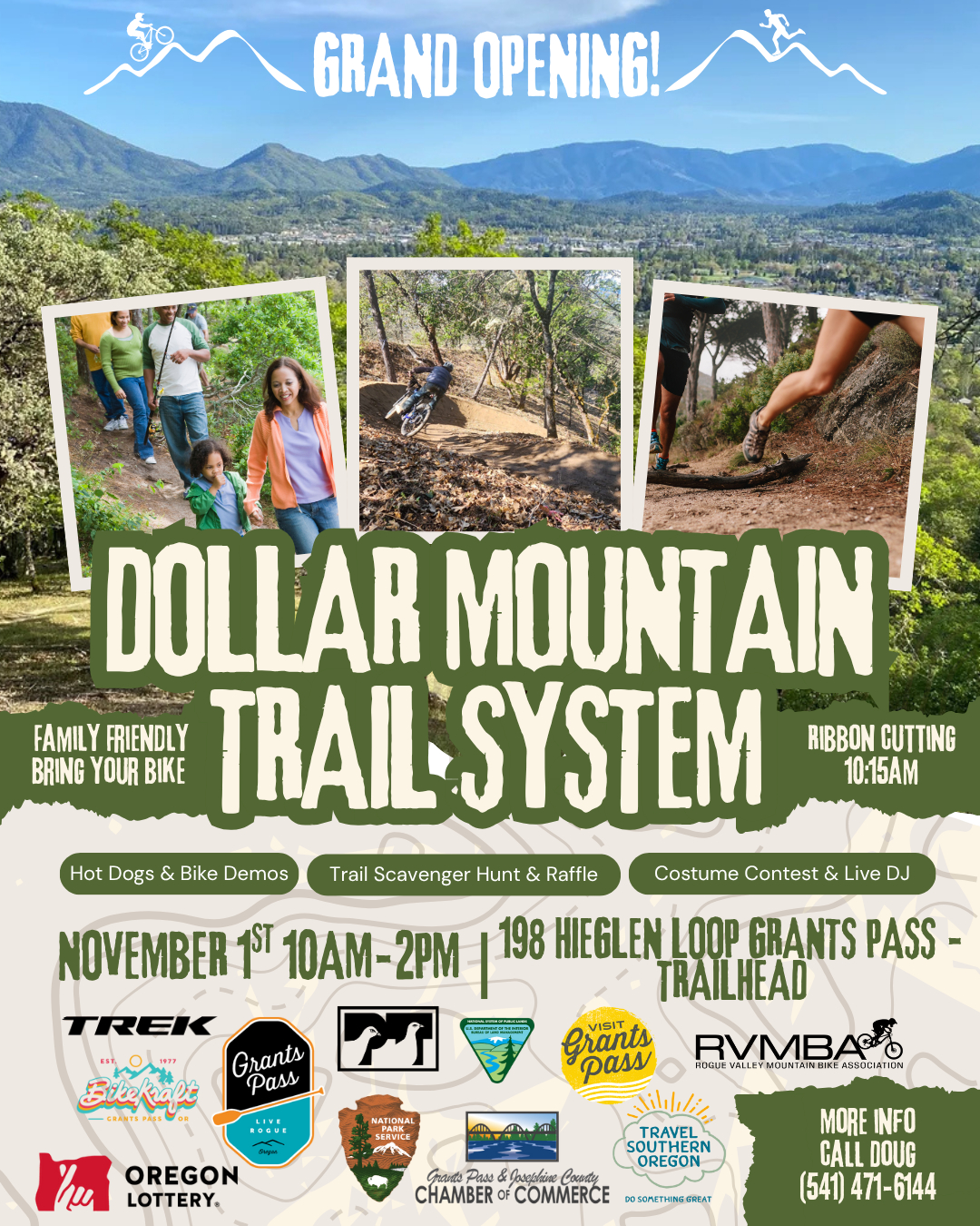 Dollar Mountain Trail Park Opening Party