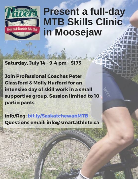 Moose Jaw/Buffalo Pound Mountain Biking Skill Clinic