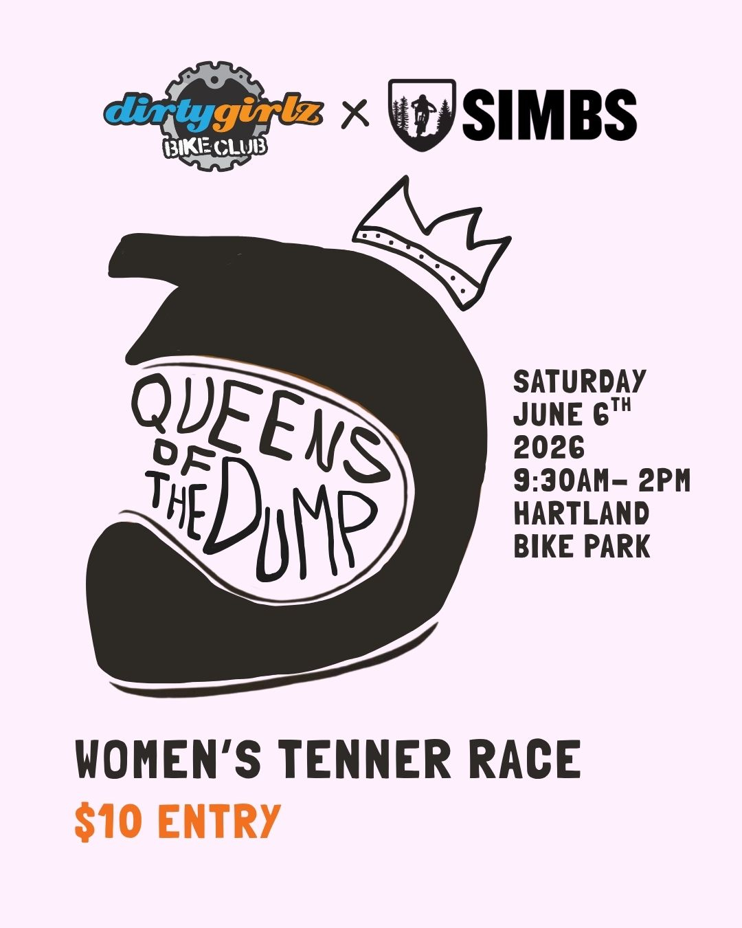 SIMBS X Dirty Girlz Tenner: Queens of the Dump