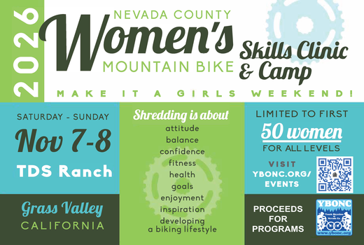 11th Anniversary Nevada County Women's MTB Skills Clinic and Camp