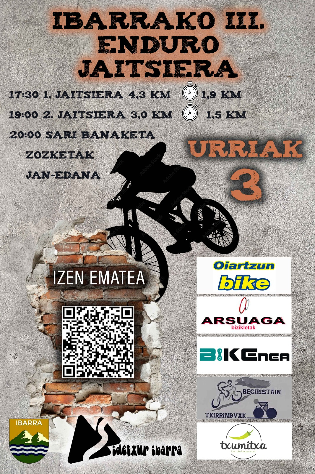 Ibarrako 3. Enduro Jeitsiera