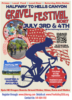 Halfway to Hells Canyon Gravel Festival