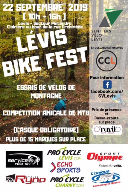 Bike Fest (Sentiers vélo Lévis )