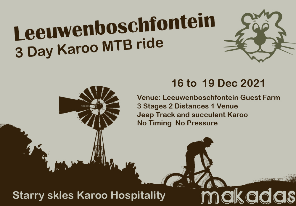 Leeuwenboschfontein 3 day Mtbike