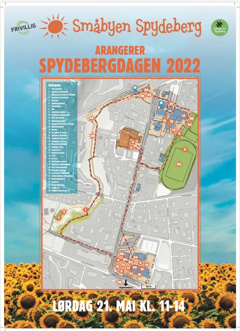 Spydebergdagen 2022 - Smaalenes SK stand ved Pumptrack