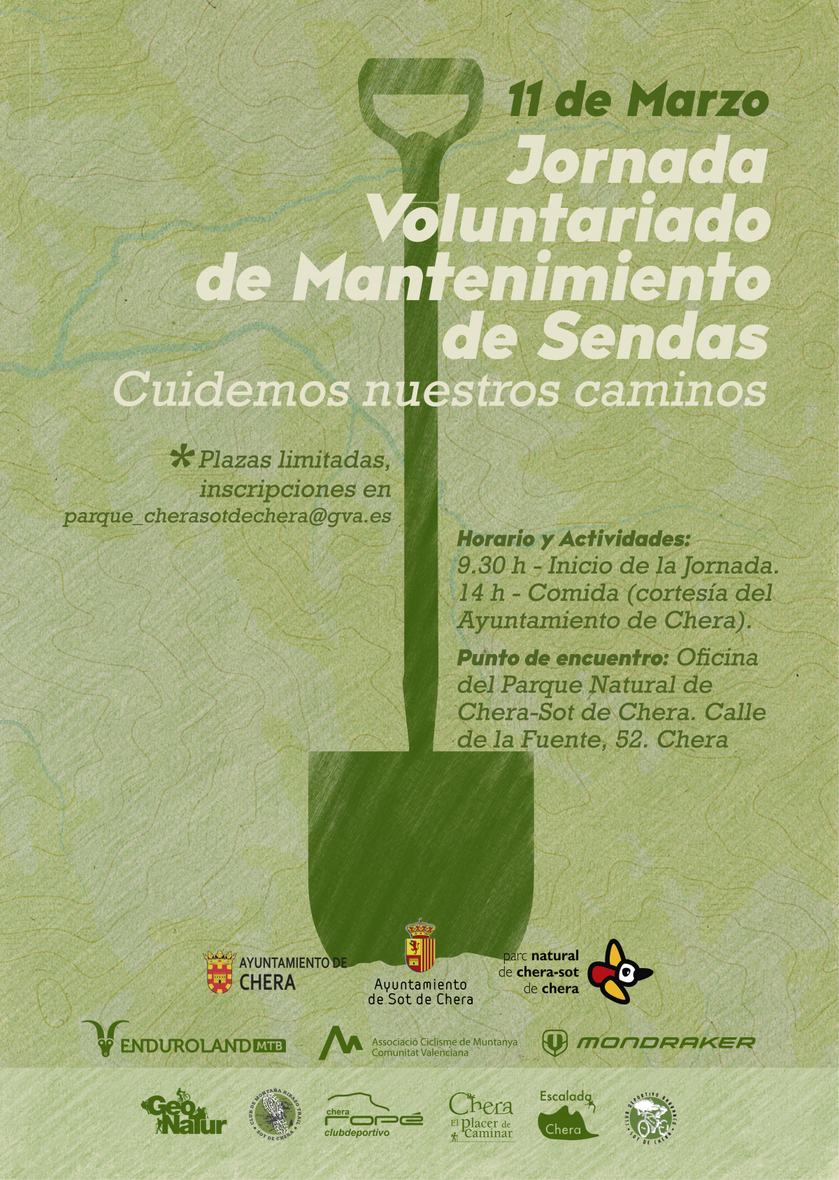 Jornada de voluntariado de mantenimiento de sendas
