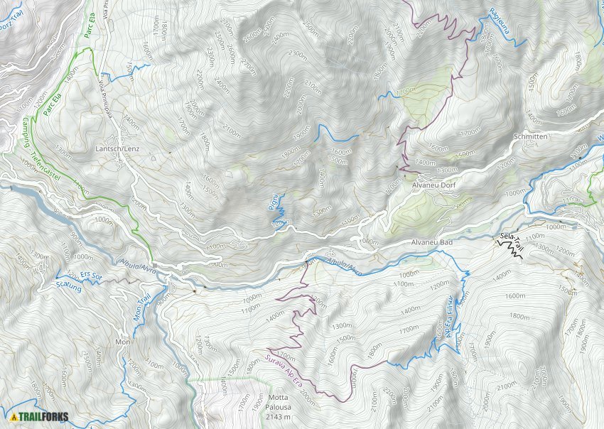 Albula/Alvra, Switzerland Mountain Biking Trails Trailforks