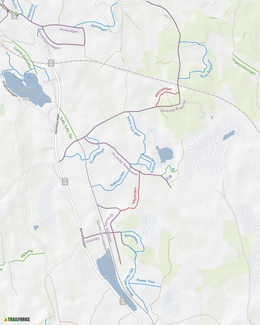 Ängarna, Växjö Mountain Biking Trails | Trailforks