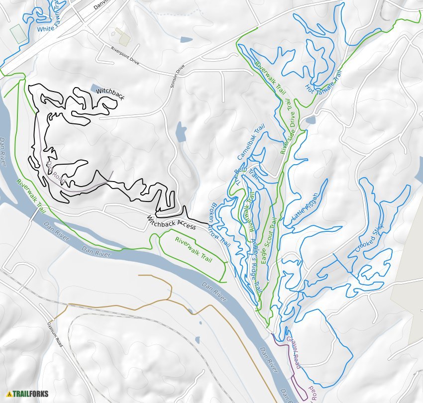 danville mountain bike trails