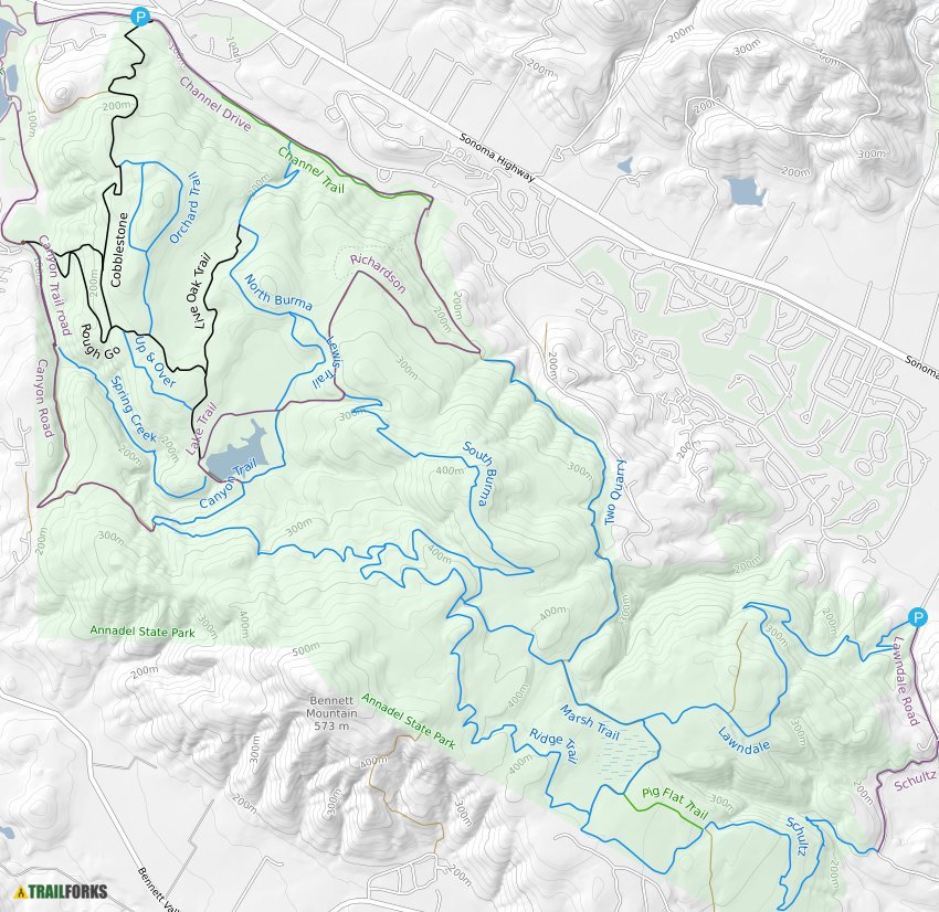 annadel state park mountain biking