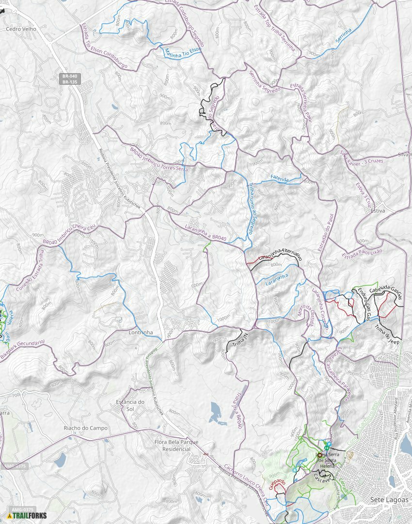 APA Serra de Santa Helena, Sete Lagoas Mountain Biking Trails | Trailforks