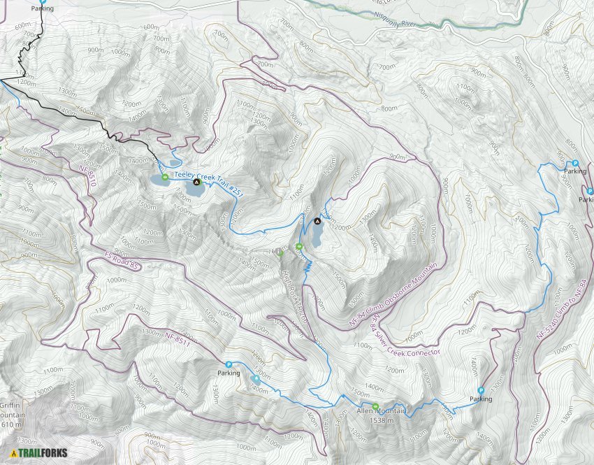 Ashford, Washington Mountain Biking Trails Trailforks