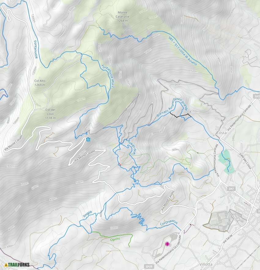 Aviano, Italy Mountain Biking Trails Trailforks