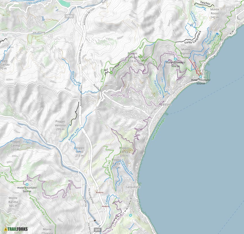 Baia del Sole Mountain Biking Trails Trailforks