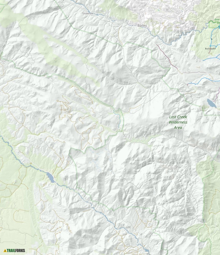 Bailey, Colorado Mountain Biking Trails Trailforks