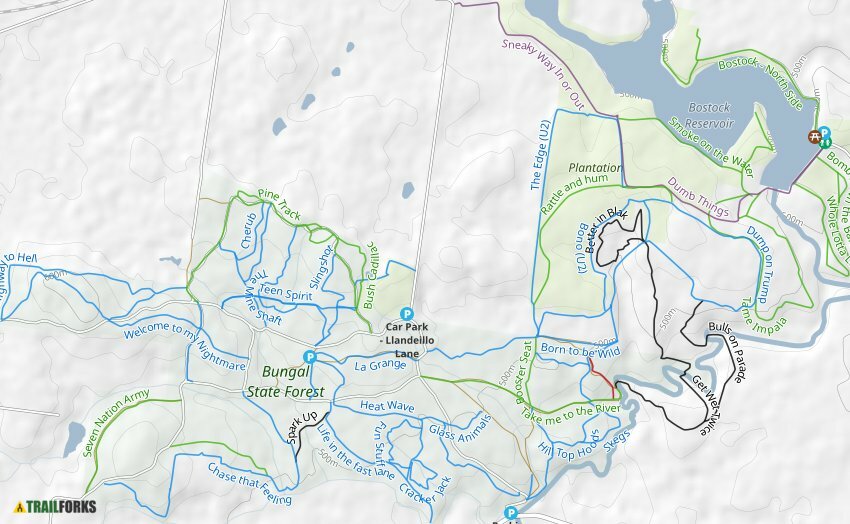 ballantyne district park trail map