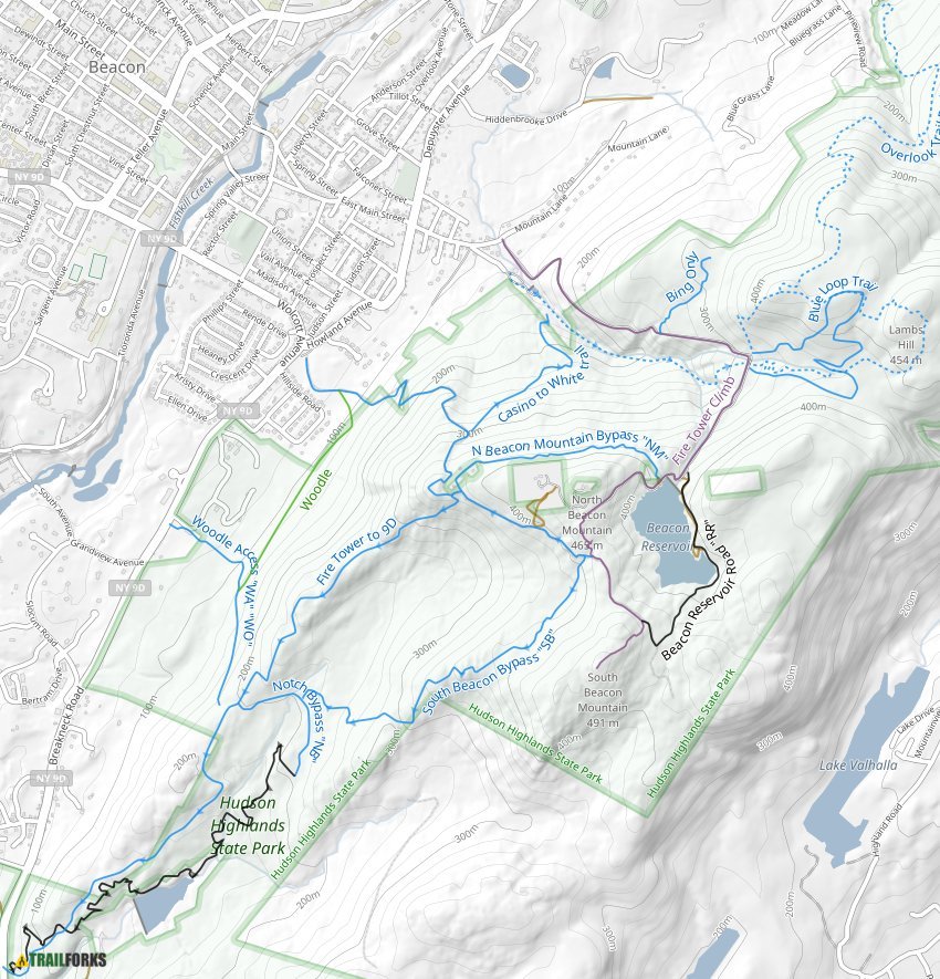 Beacon, New York Mountain Biking Trails  Trailforks