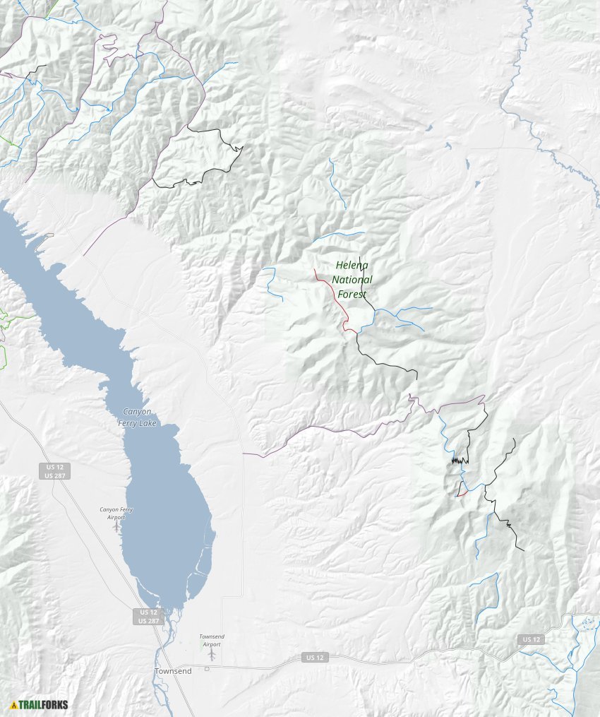 Big Belts, Helena Mountain Biking Trails Trailforks