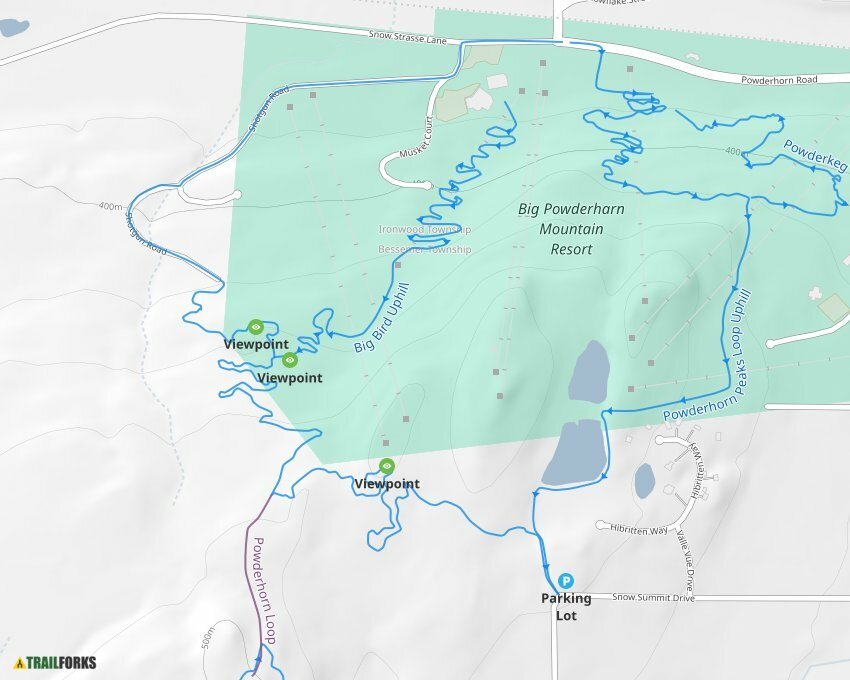 Wolverine Nordic Trails Mountain Biking Trails Trailforks