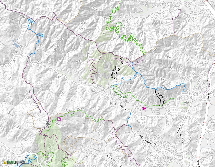 Big Rock / Lucas Valley Mountain Biking Trails | Trailforks