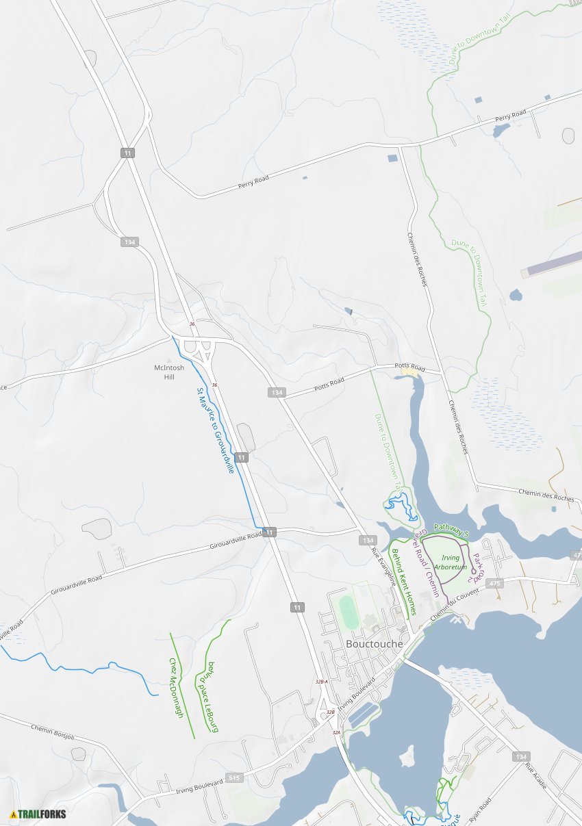 Bouctouche, New Brunswick Mountain Biking Trails Trailforks