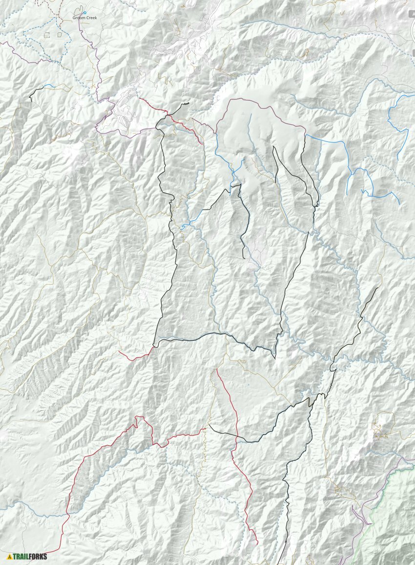 Bradshaw Mountains Mountain Biking Trails Trailforks