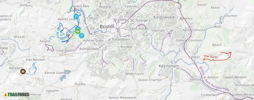 bristol mountain bike trails