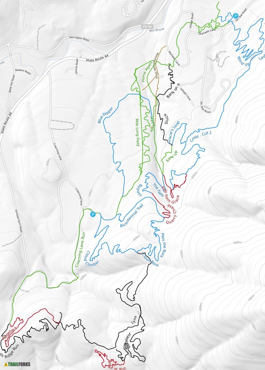 Brownsville, Vermont Mountain Biking Trails Trailforks