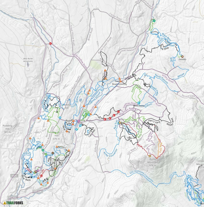 Burke 31157 Trail Map 