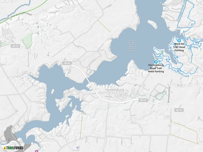 Caesar Creek Trail Map Caesar Creek State Park Mountain Biking Trails | Trailforks