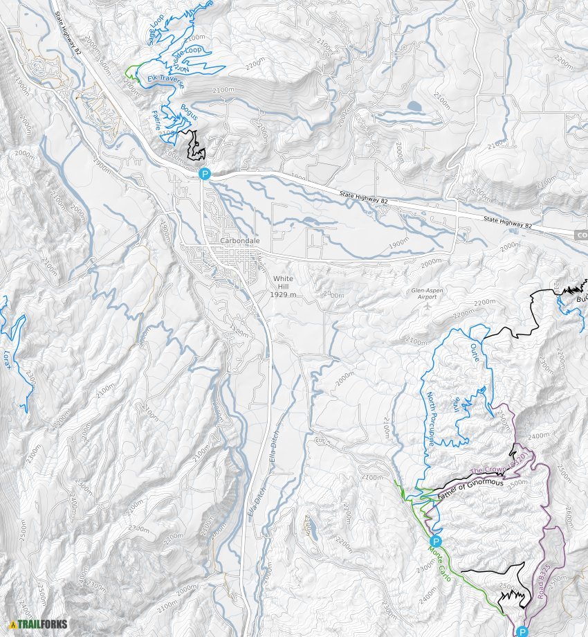 Carbondale, Colorado Mountain Biking Trails | Trailforks