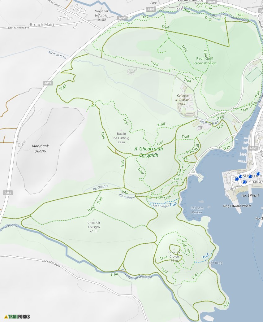 Castle Grounds, Stornoway Mountain Biking Trails Trailforks