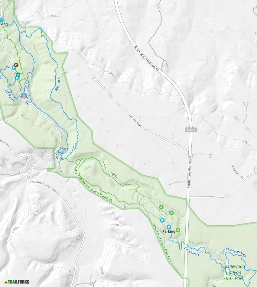 Castlewood Canyon State Park, Franktown Hiking Trails | Trailforks