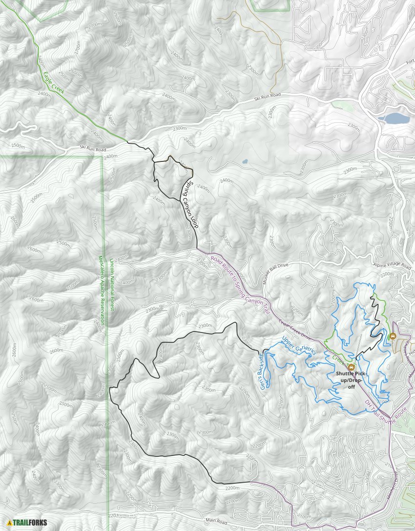 Cedar Creek Park Map