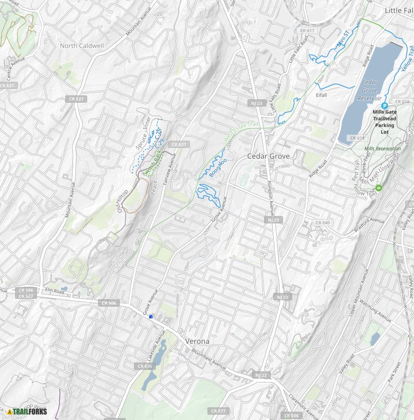 Cedar Grove, New Jersey Mountain Biking Trails Trailforks