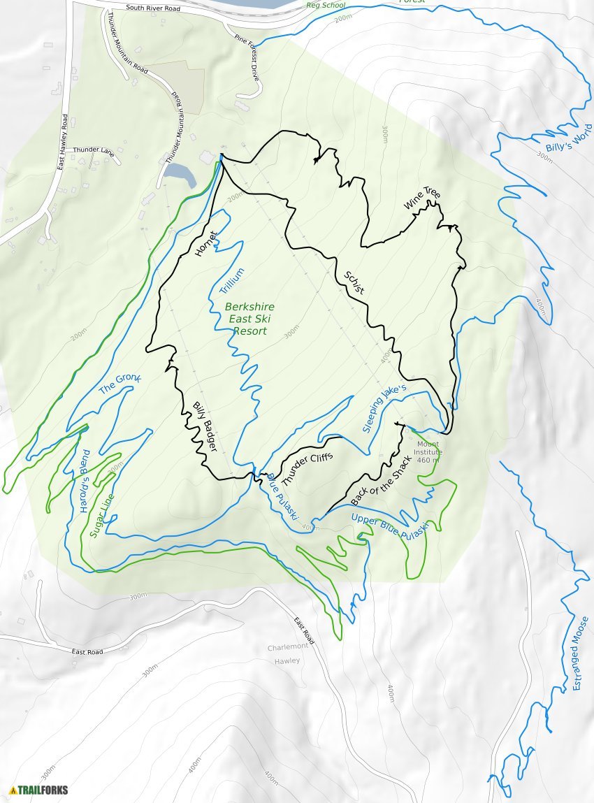 Charlemont, Massachusetts Mountain Biking Trails Trailforks
