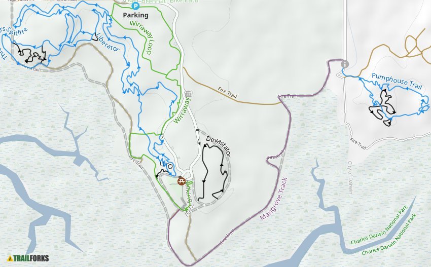 Charles Darwin National Park Mountain Biking Trails Trailforks