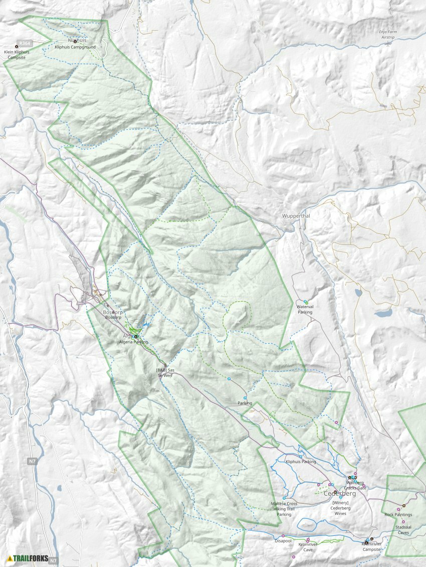 Clanwilliam, South Africa Road Biking Trails Trailforks