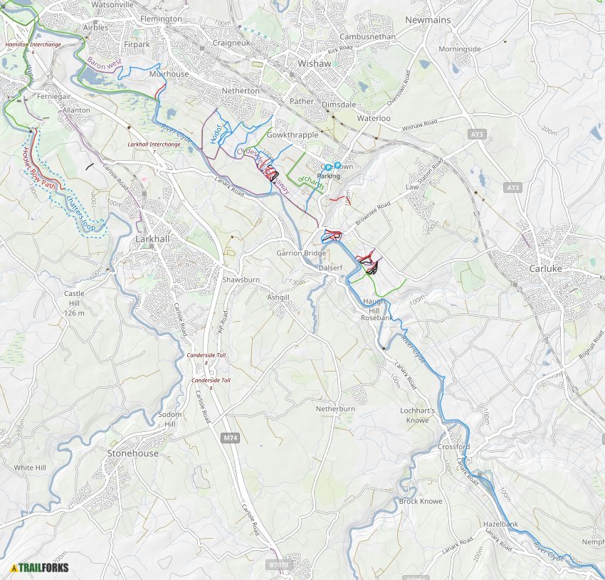 Clydeside, Wishaw Mountain Biking Trails | Trailforks