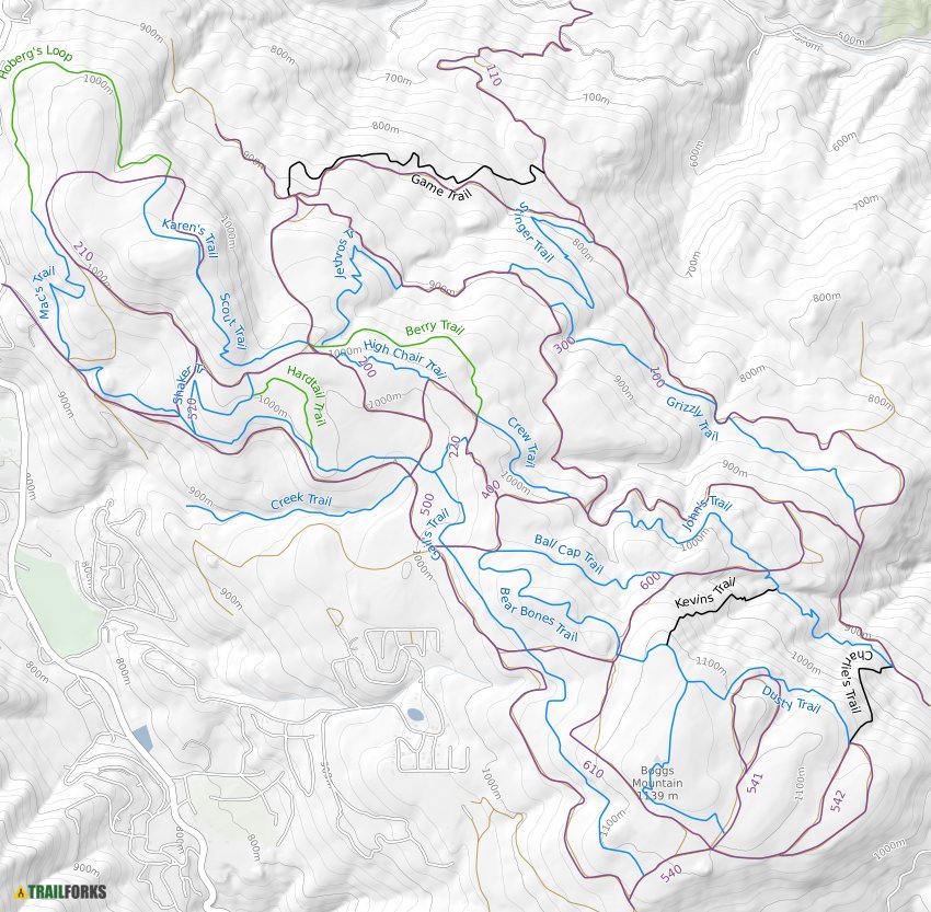 Cobb, California Mountain Biking Trails Trailforks