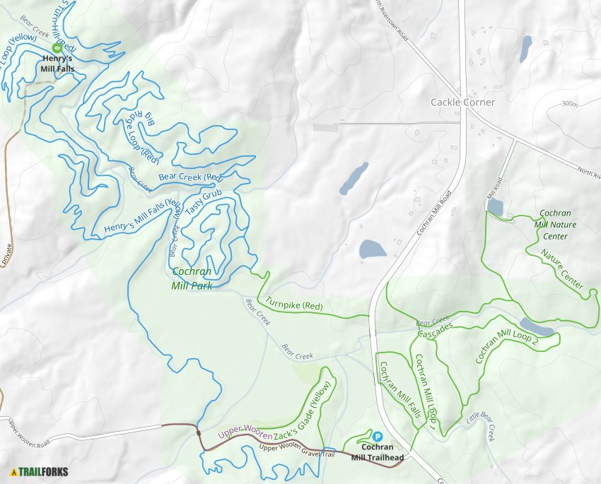 cochran's mountain biking