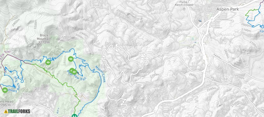 Conifer Colorado Map