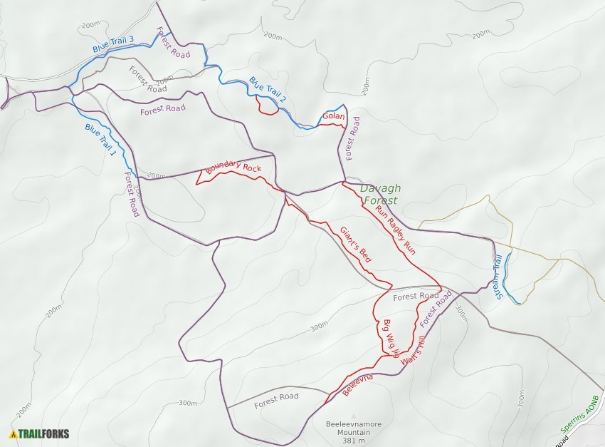 Cookstown, United Kingdom Mountain Biking Trails Trailforks