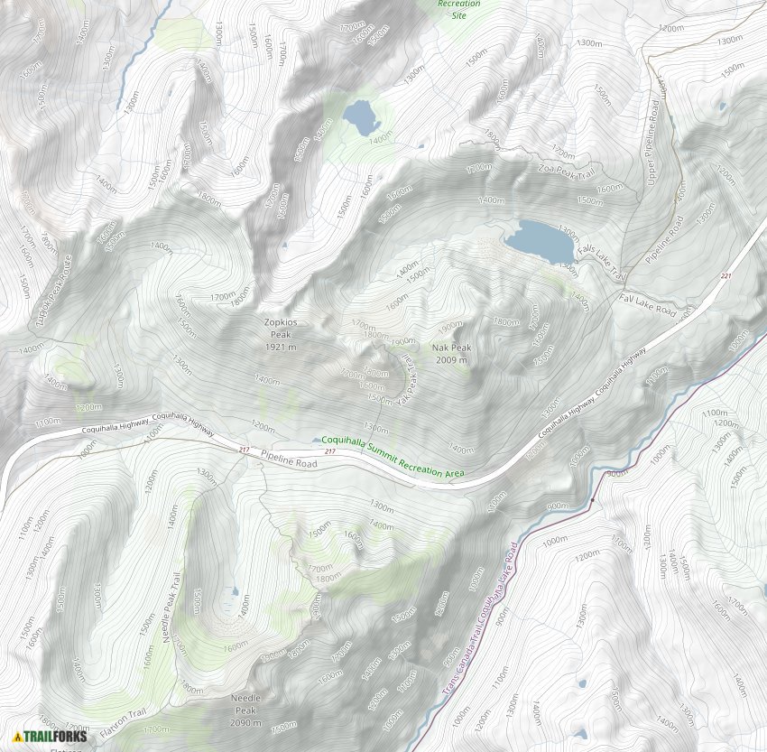 Coquihalla Summit Recreation Area, Hope Mountain Biking Trails | Trailforks